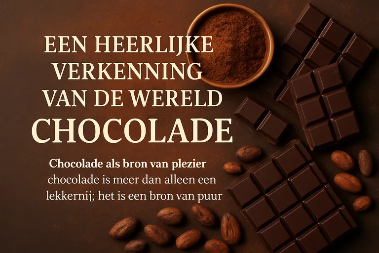 Een heerlijke verkenning van de wereld van chocolade